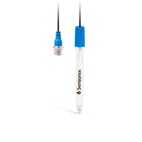 Sensorex SG200C/BNC pH Electrode, Glass, Extended Life