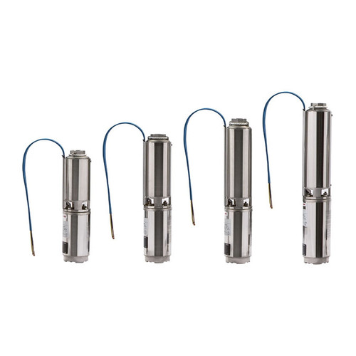 Wilo 2707241 -- SS Submersible Well Pumps w/ Noryl Impellers TWU4.10-10.07 2W, 0.75HP, 1PH, 230V EAN/UPC 2707241