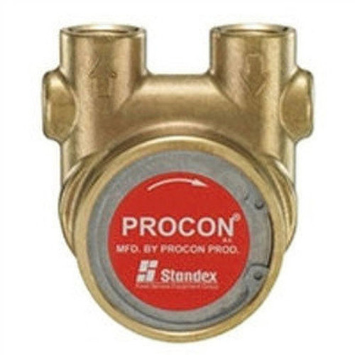 Procon 114B240F11BA Brass Rotary Vane Water Pump, 240 GPH, 151 to 250 PSI