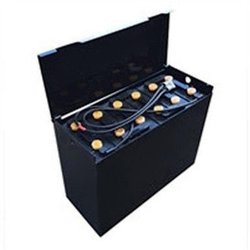 Electric Forklift Battery with Cover 12-100-13.wc, 24 Volt, 600 Ah (at 6 hr.)