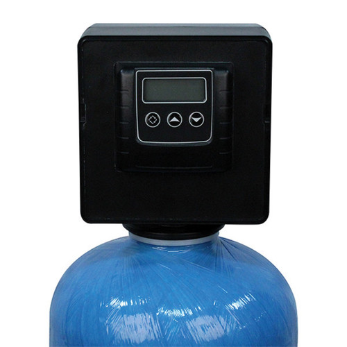 Fleck ProFlo Meter Control Water Softener-- 24,000 Grain, Mineral Tank, Plastic Bypass, and Distributor