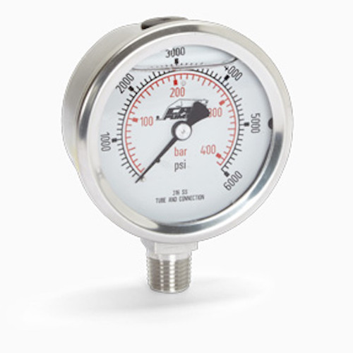 CAT Pumps 6087 GAUGE,6000PSI SS