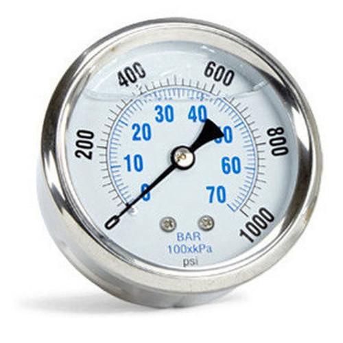 CAT Pumps 6092 GAUGE,1000PSI BB B REAR MNT