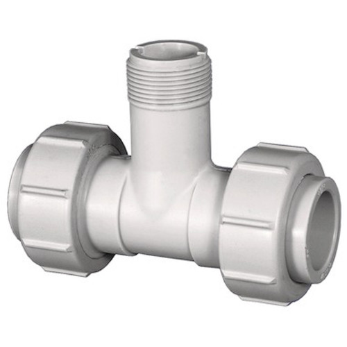 Signet 0.5" PP Metric Union Tee, 727310036