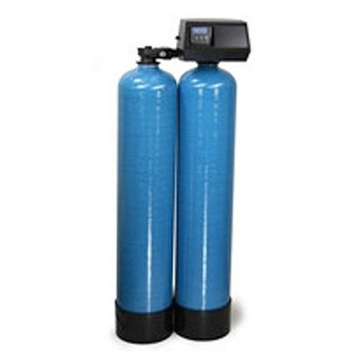 Fleck 9100 SXT Electronic Meter Control Twin-Alternating Water Softener-- 48,000 Grain, Twin Mineral Tanks , Bypass and Fine Mesh Resin