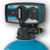 Fleck 5600 Timer Control Water Softener -- 15,000 Grain, Caribbean Cabinet Style with Bypass Valve and Turbulator