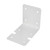Bracket White 4.50 W x 6.90 D x 5.15 H Single 4.5 OD Housing