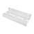 Bracket White 14 W x 5.25 D x 2.3 H Triple Housing, Bend Down (Box of )
