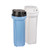 HF2 Series Slim Flat Cap Filter Housing, 5" White Body, White Flat Cap, 3/8" FNPT Port (Box of 15)