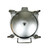 Hydronix SS304 Filter Housing 40", 7 Round, 150PSI, 2" FNPT