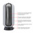 Annotated construction diagram of the WellMate WM-6 tank: replaceable heavy-gauge polymer interior air cell, one-piece seamless high-density polyethylene inner shell, continuous fiberglass outer shell sealed in epoxy resin, moulded polymeric base and bottom inlet/outlet drain