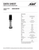 Cat Pumps 832K22S8T3F specifications and dimensions (data sheet).