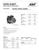 Cat Pumps 1CX013R specifications and dimensions (data sheet).