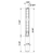 Grundfos 10S05-6 (91545065) dimensional drawing