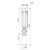 Grundfos 160S250-13 (93143944) dimensional drawing