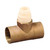 Signet 198801690 Copper Sweat-on Tee with PVDF Insert, 1.25"