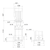 Grundfos CRN 1-2 (99916174) dimensional drawing