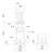 Grundfos CRN 1-7 (99916179) dimensional drawing