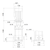 Grundfos CRN 3-7 (99916529) dimensional drawing