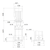 Grundfos CRN 3-15 (99916536) dimensional drawing