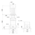 Grundfos CRN 5-9 (99916973) dimensional drawing