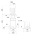 Grundfos CRN 10-12 (99917376) dimensional drawing