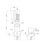 Grundfos CRE 3-6 (99340818) dimensional drawing