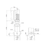 Grundfos CRE 5-16 (99389058) dimensional drawing