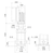 Grundfos CRNE 10-1 (93287640) dimensional drawing