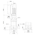 Grundfos CRNE 10-7 (93288665) dimensional drawing