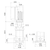 Grundfos CRNE 10-12 (99076205) dimensional drawing