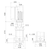 Grundfos CRNE 10-17 (99076385) dimensional drawing