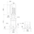 Grundfos CRNE 20-1 (99341046) dimensional drawing