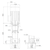 Grundfos CR 32-2-2 (99917929) dimensional drawing