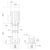 Grundfos CRN 32-2-1 (99918056) dimensional drawing