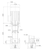 Grundfos CRN 45-6 (99918254) dimensional drawing