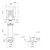 Grundfos CRNE 95-1 (92959812) dimensional drawing