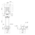 Grundfos CRNE 125-2-2 (92959830) dimensional drawing