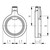 Signet 4.0" PROGEF Standard Installation Fitting Type 311 (PN10), 727311044