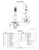 Cat Pumps 8S64K1S9T1F exploded view and parts list (data sheet).