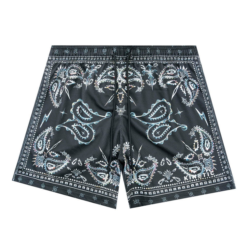 Chrome Bandana Fundamental Short - Kinetic Kings
