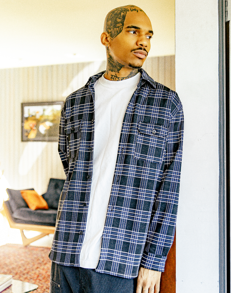 Standard 2 Pocket Flannel - Royal