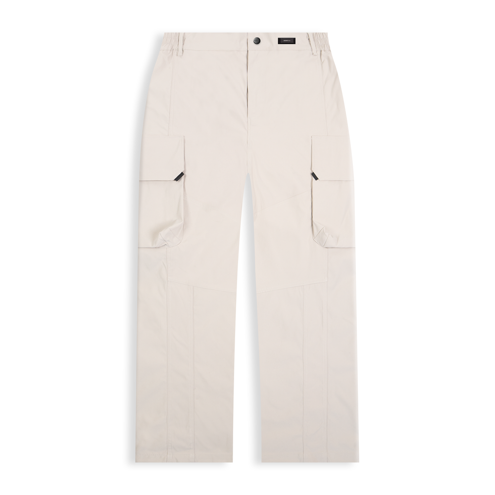Stone Nylon Cargo Pants