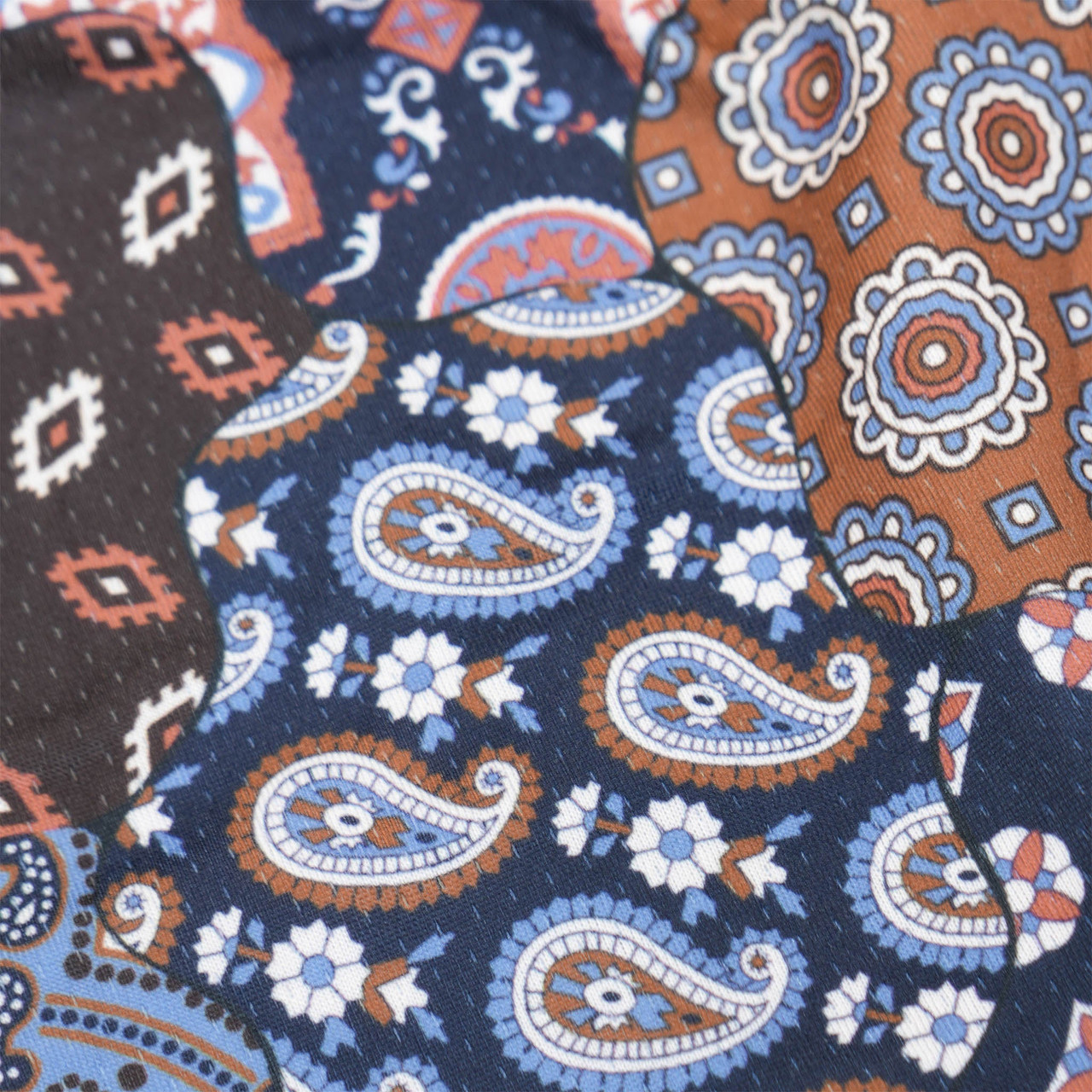 Brown Tone Paisley Fundamental Short - Kinetic Kings