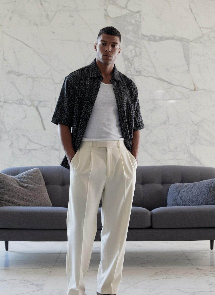Midnight Spectrum Relaxed Fit Villa Shirt