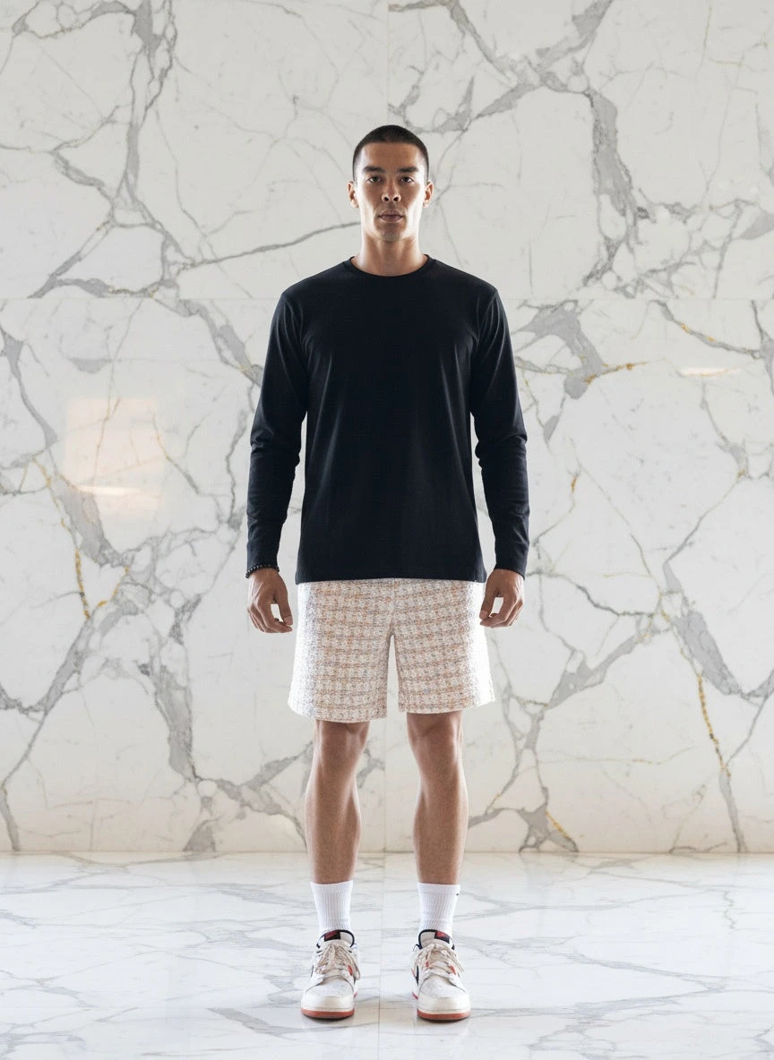 Pastel Mosaic Villa Short