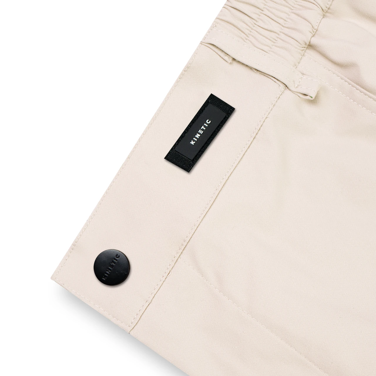 Stone Nylon Cargo Pants