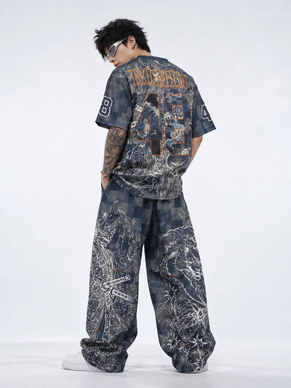 Ronin Denim Motif Jersey