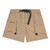 Khaki Nylon Cargo Shorts