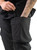 Black Nylon Cargo Pants